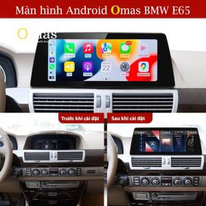 MÀN HÌNH ANDROID OMAS XE BMW E65 E66