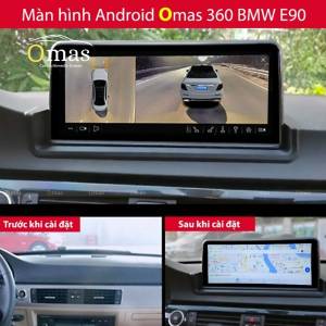 MÀN HÌNH ANDROID OMAS 360 XE BMW E90