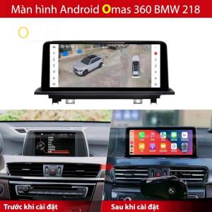 MÀN HÌNH ANDROID OMAS 360 XE BMW 218i