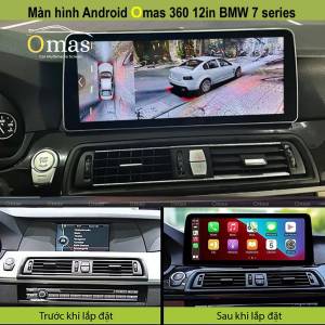 MÀN HÌNH ANDROID OMAS 360 12.3 INCH BMW F01 F02