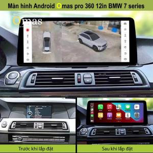 MÀN HÌNH ANDROID OMAS PRO 360 12.3 INCH BMW F01 F02