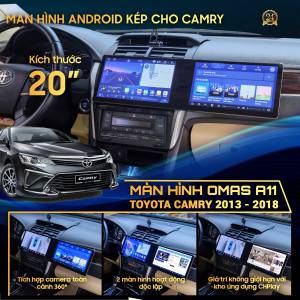 MÀN HÌNH ANDROID OMAS A11 TOYOTA CAMRY