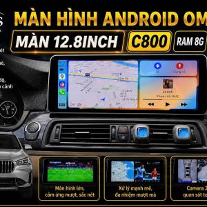 MÀN HÌNH ANDROID OMAS C800 XE BMW 520