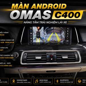 MÀN HÌNH ANDROID OMAS C400 360 XE BMW 520
