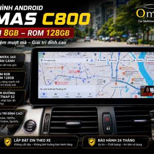 MÀN HÌNH ANDROID OMAS C800 BMW X5 X6