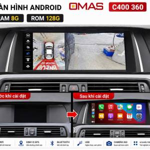 MÀN HÌNH ANDROID OMAS C400 360 BMW 7 SERIES