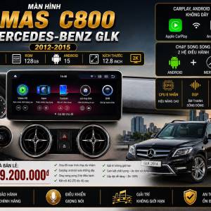 MÀN HÌNH ANDROID OMAS C800 XE MERCEDES GLK 2009-2015