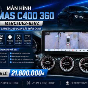 MÀN HÌNH ANDROID OMAS C400 360 MERCEDES-BENZ