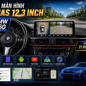 MÀN HÌNH ANDROID OMAS 12.3INCH 360 XE BMW