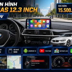 MÀN HÌNH ANDROID OMAS 12.3INCH XE BMW