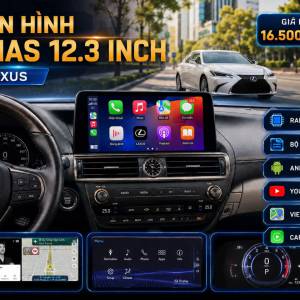 MÀN HÌNH ANDROID OMAS 12.3 INCH XE LEXUS