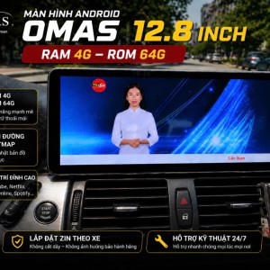 MÀN HÌNH ANDROID OMAS 12.8 INCH BMW X5 X6